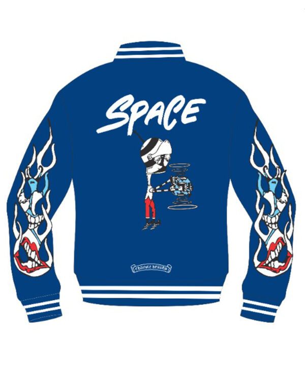 Chrome Hearts Matty Boy Space Jacket - Blue