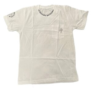 Chrome Hearts Cross Short Sleeve Pocket T-Shirt - White