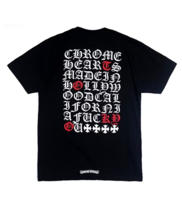 Chrome Hearts Made In Hollywood T-shirt - Black