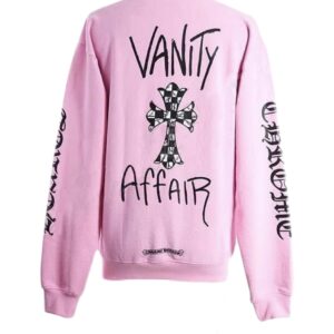 Chrome Hearts Vanity Affair Crewneck Sweatshirt - Pink