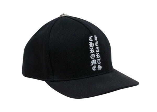 Chrome Hearts Vertical Logo Hat - Black