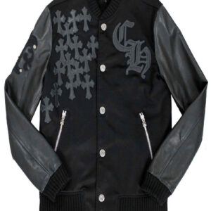 Men's Chrome Hearts Letterman Jacket